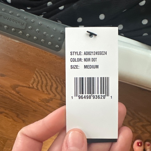 AFRM Biona Maxi Dress in Noir Dot - Picture 3 of 4